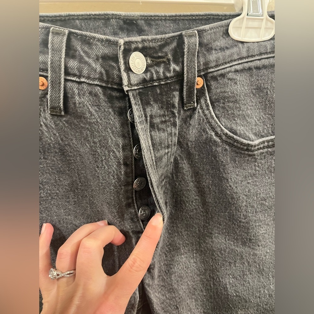 Women’s Levi's 501 Skinny Jeans - W24 L28 - Picture 2 of 9